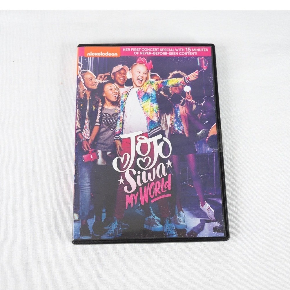 Nickelodeon JoJo Siwa My World DVD Kids Concert Special Music family movie